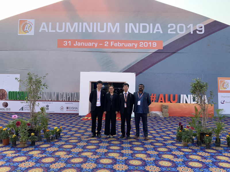 Hwapeng Attends Aluminum Exhibition in Bhubaneswar India