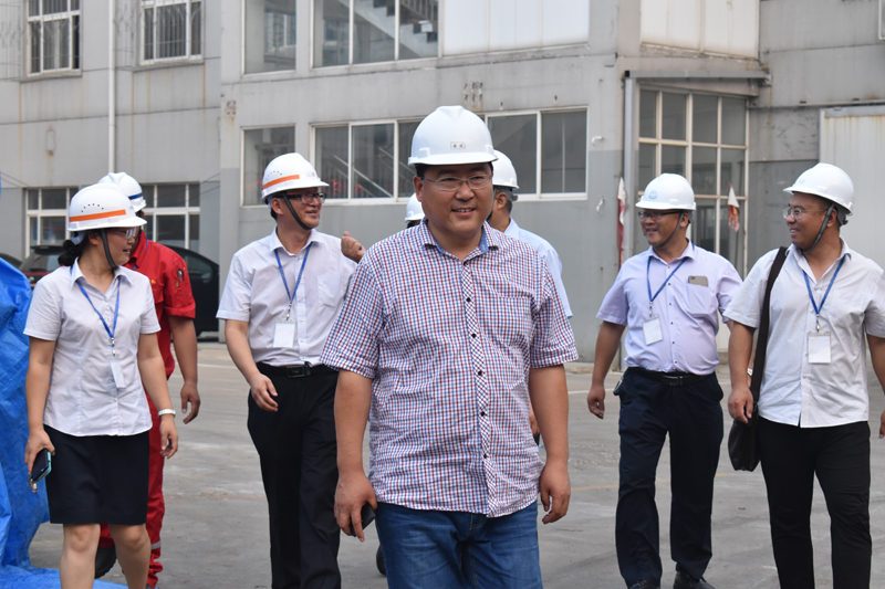 Shandong Shengbang Group Leaders Visit Our Company