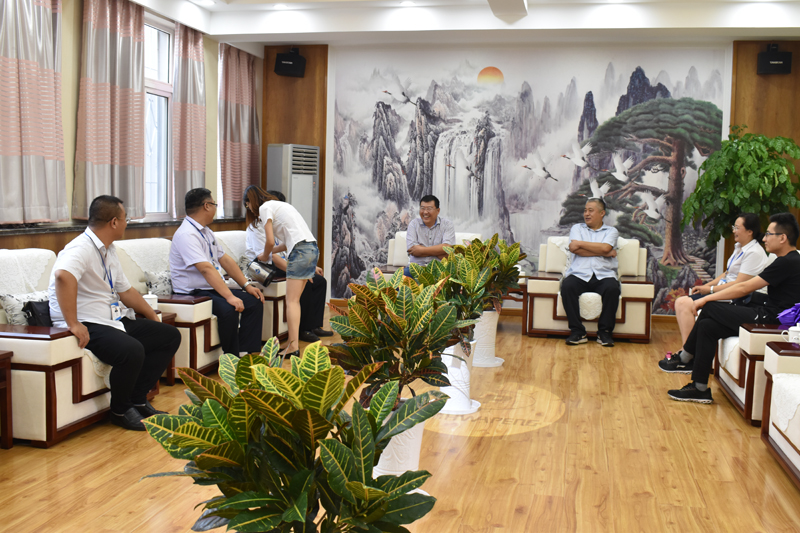 Shandong Shengbang Group Leaders Visit Our Company