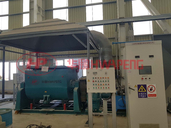 Hydraulic tilting electric heating kneader used for production of paste for electrolytic cell overhaul in a large aluminum factory in the Middle East