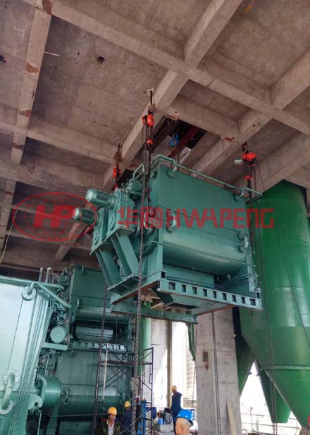 Application of 5000L double-layer heating kneader in production of carbon electrode