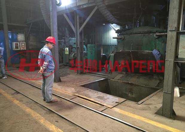 Application of hydraulic tilting kneader in production of special graphite