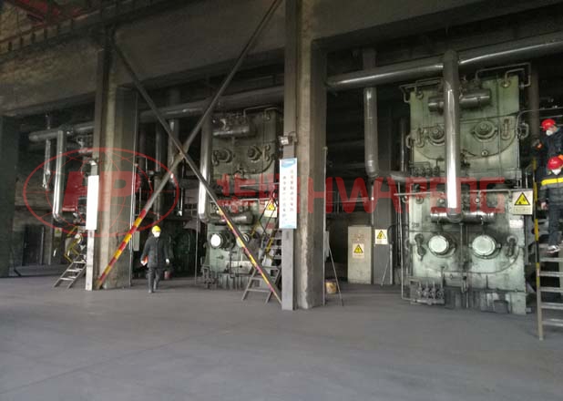 Application of 4000L double-layer heating kneader in production of carbon electrode paste