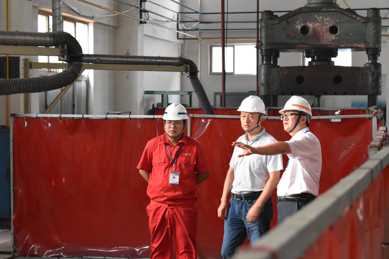 China Carbon Industry Association Members of The Sixth Session Third General Assembly Visit Our Company