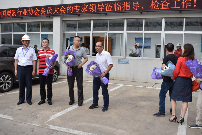 China Carbon Industry Association Members of The Sixth Session Third General Assembly Visit Our Company