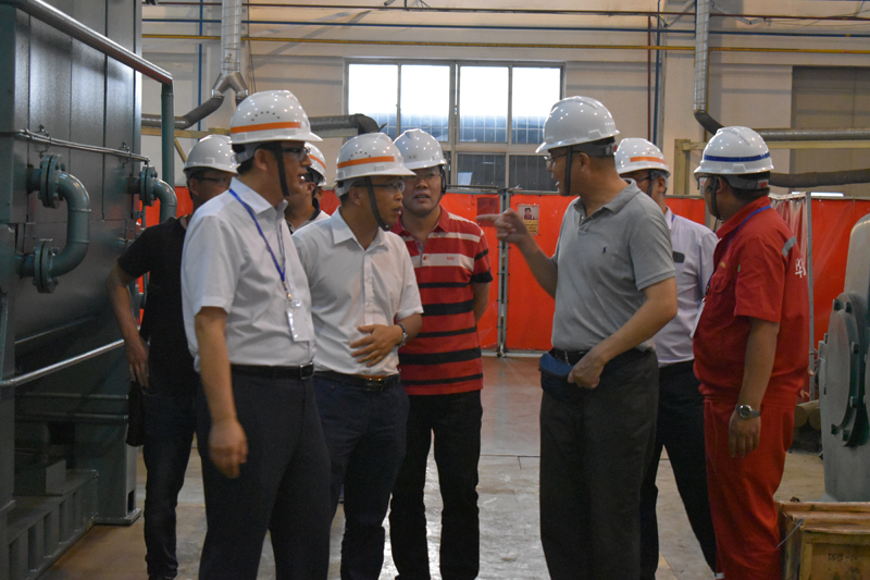 China Carbon Industry Association Members of The Sixth Session Third General Assembly Visit Our Company