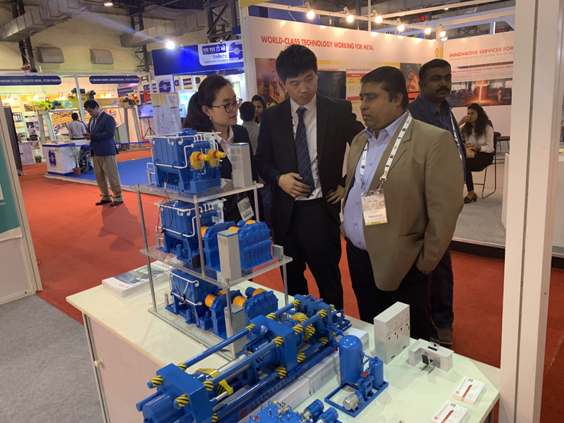 Hwapeng Attends Steel Exhibition in Bombay India