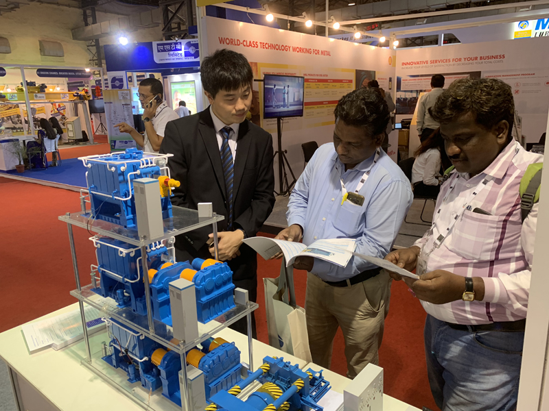 Hwapeng Attends Steel Exhibition in Bombay India